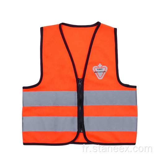 Garçons Girls Étudiant Classe 2 Gilet de sécurité